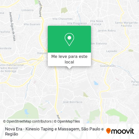 Nova Era - Kinesio Taping e Massagem mapa