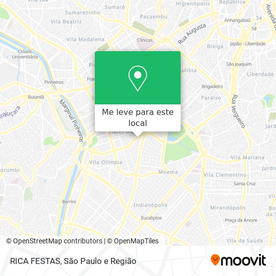 RICA FESTAS mapa