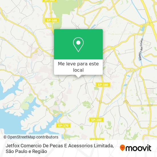 Jetfox Comercio De Pecas E Acessorios Limitada mapa