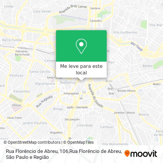 Rua Florêncio de Abreu, 106,Rua Florêncio de Abreu mapa