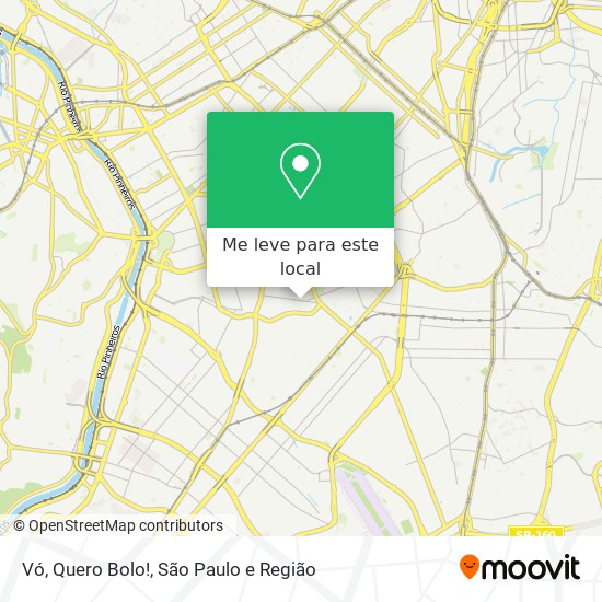 Vó, Quero Bolo! mapa