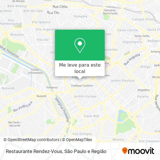 Restaurante Rendez-Vous mapa