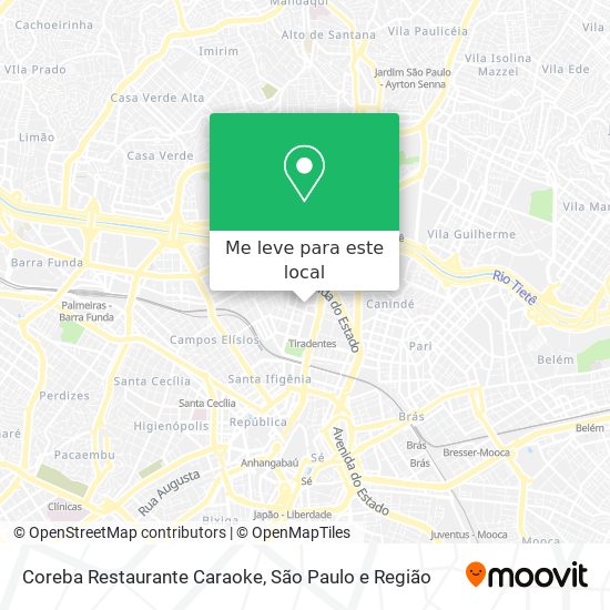 Coreba Restaurante Caraoke mapa