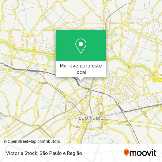 Victoria Stock mapa