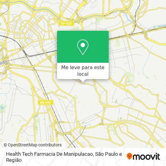 Health Tech Farmacia De Manipulacao mapa