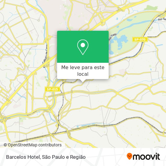 Barcelos Hotel mapa
