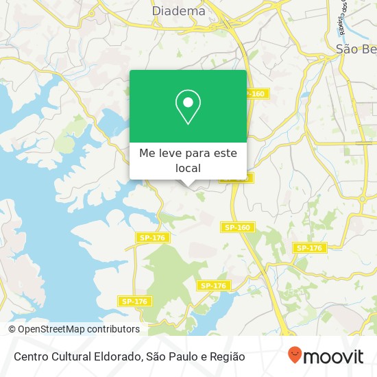 Centro Cultural Eldorado mapa
