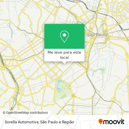 Sorella Automotiva mapa