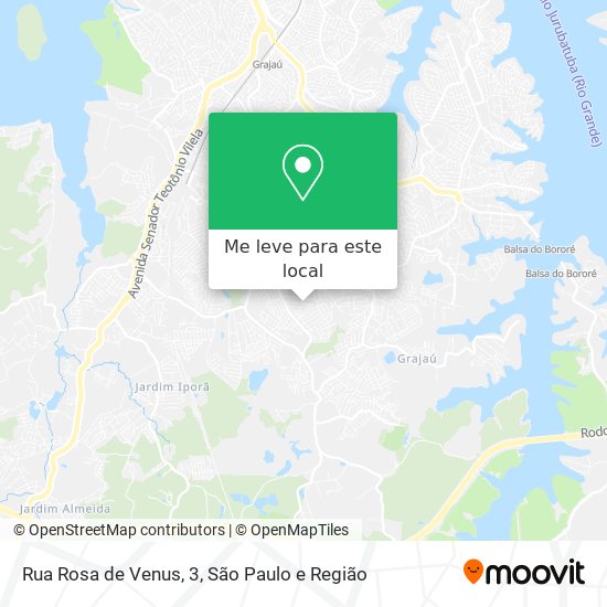 Rua Rosa de Venus, 3 mapa