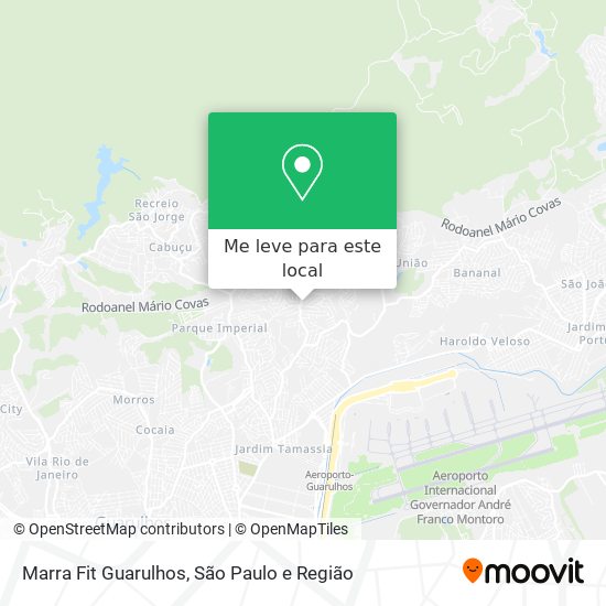 Marra Fit Guarulhos mapa