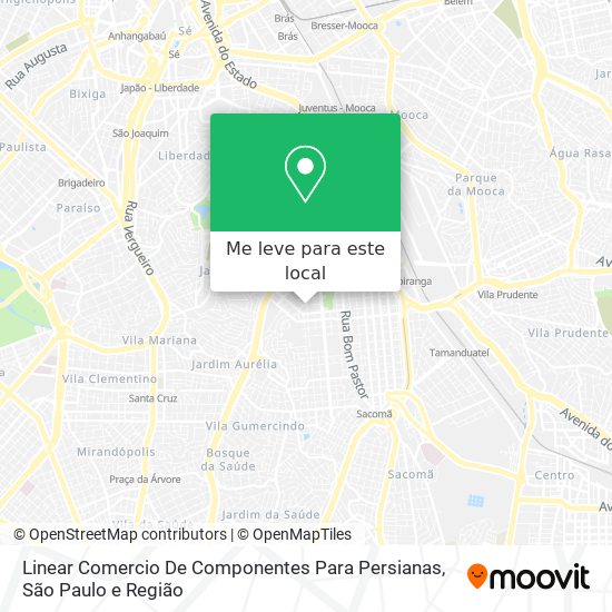 Linear Comercio De Componentes Para Persianas mapa