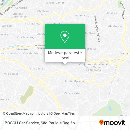 BOSCH Car Service mapa