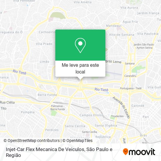 Injet-Car Flex Mecanica De Veiculos mapa