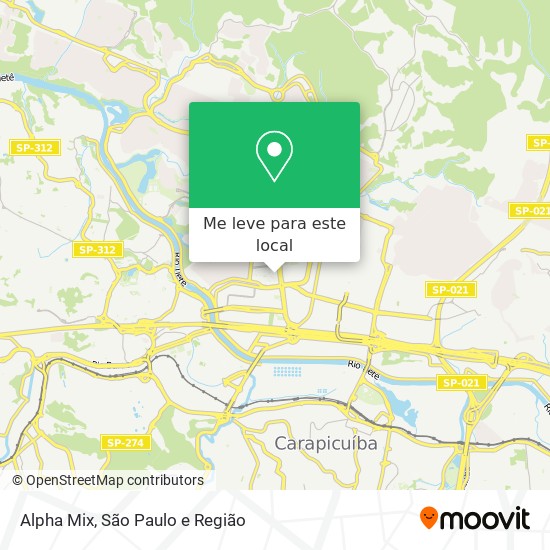 Alpha Mix mapa