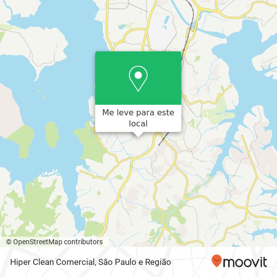 Hiper Clean Comercial, Rua Manoel de Lima, 214 Cidade Dutra São Paulo-SP 04835-120 mapa
