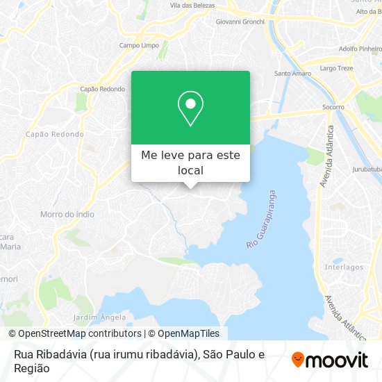 Rua Ribadávia (rua irumu ribadávia) mapa