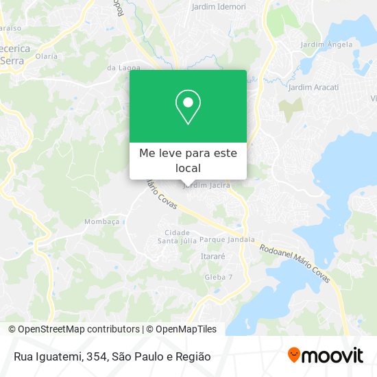 Rua Iguatemi, 354 mapa