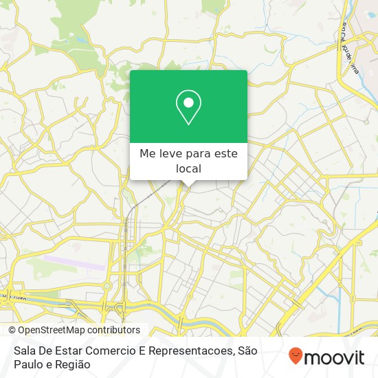 Sala De Estar Comercio E Representacoes, Avenida General Ataliba Leonel, 2713 Tucuruvi São Paulo-SP 02242-000 mapa