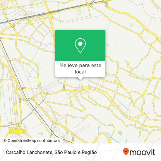 Carcalho Lanchonete, Rua Domingos Afonso, 385 Vila Santa Clara São Paulo-SP 03161-090 mapa