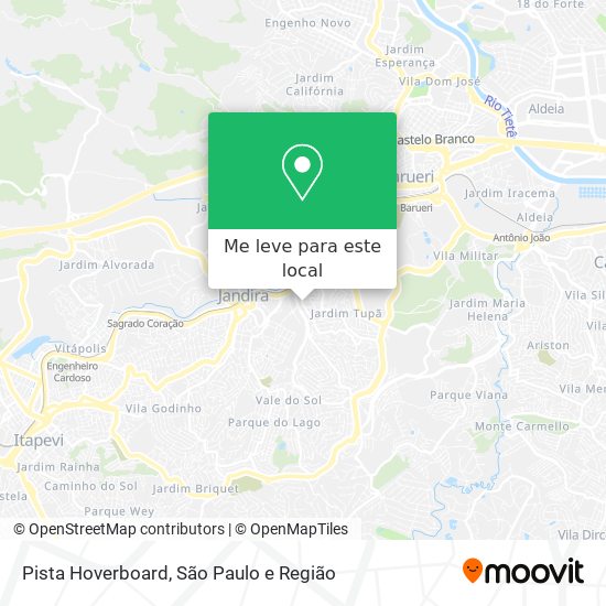 Pista Hoverboard mapa