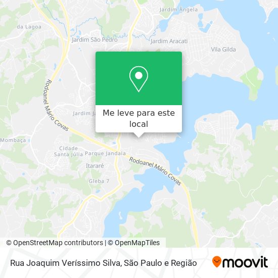 Rua Joaquim Veríssimo Silva mapa