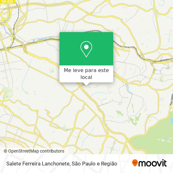 Salete Ferreira Lanchonete mapa