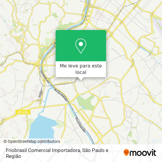 Friobrasil Comercial Importadora mapa