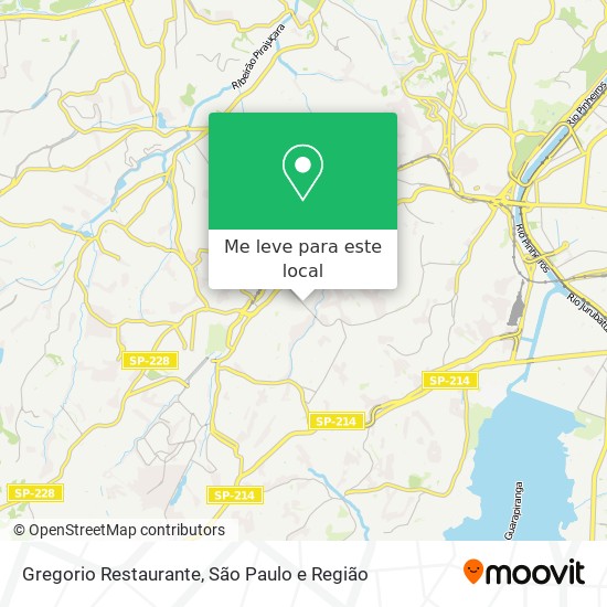 Gregorio Restaurante mapa