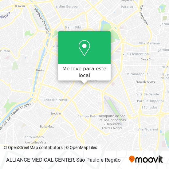 ALLIANCE MEDICAL CENTER mapa