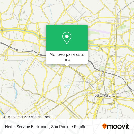 Hedel Service Eletronica mapa