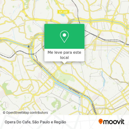 Opera Do Cafe mapa