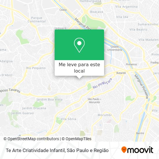 Te Arte Criatividade Infantil mapa