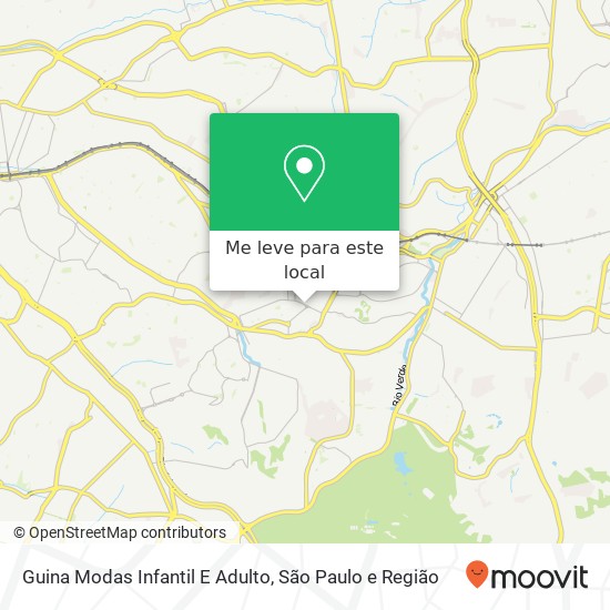 Guina Modas Infantil E Adulto, Avenida Waldemar Tietz, 1331 Artur Alvim São Paulo-SP 03589-001 mapa