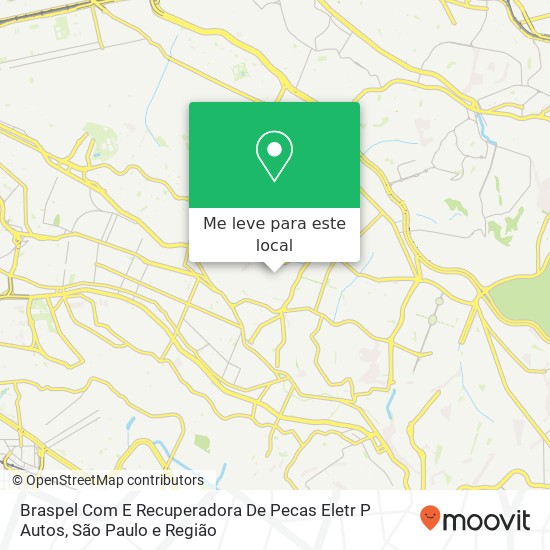 Braspel Com E Recuperadora De Pecas Eletr P Autos, Rua Albino Maia, 212 Vila Formosa São Paulo-SP 03386-200 mapa