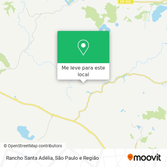 Rancho Santa Adélia mapa
