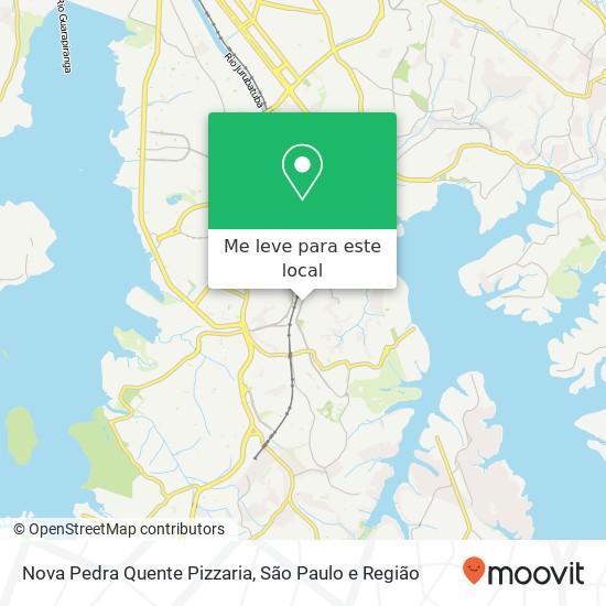 Nova Pedra Quente Pizzaria, Avenida Lourenço Cabreira, 235 Cidade Dutra São Paulo-SP 04812-010 mapa