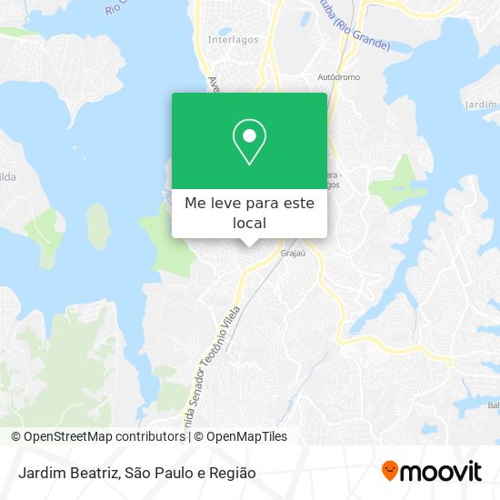 Jardim Beatriz mapa