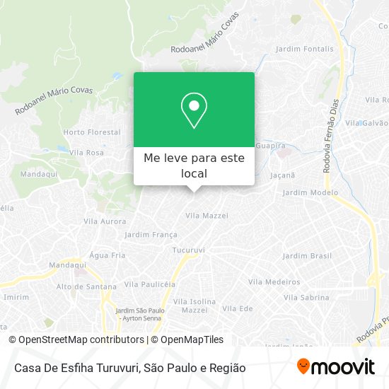 Casa De Esfiha Turuvuri mapa