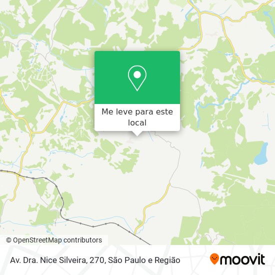 Av. Dra. Nice Silveira, 270 mapa