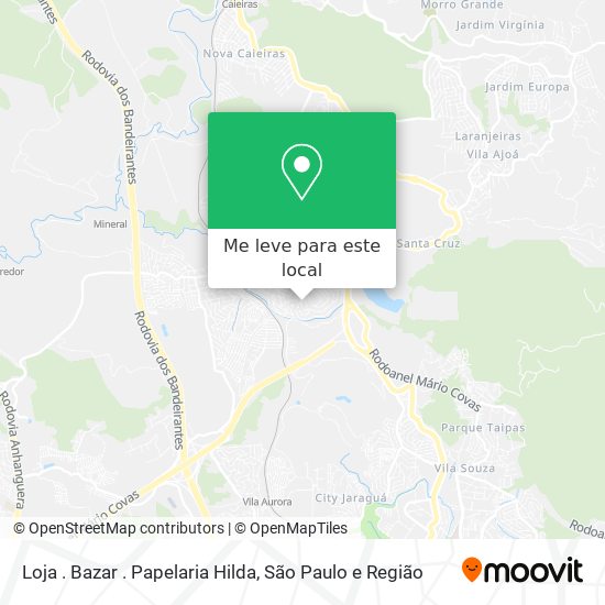 Loja . Bazar . Papelaria Hilda mapa
