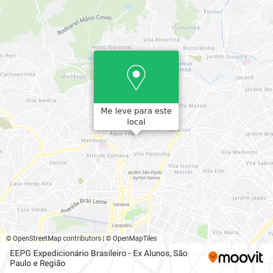 EEPG Expedicionário Brasileiro - Ex Alunos mapa