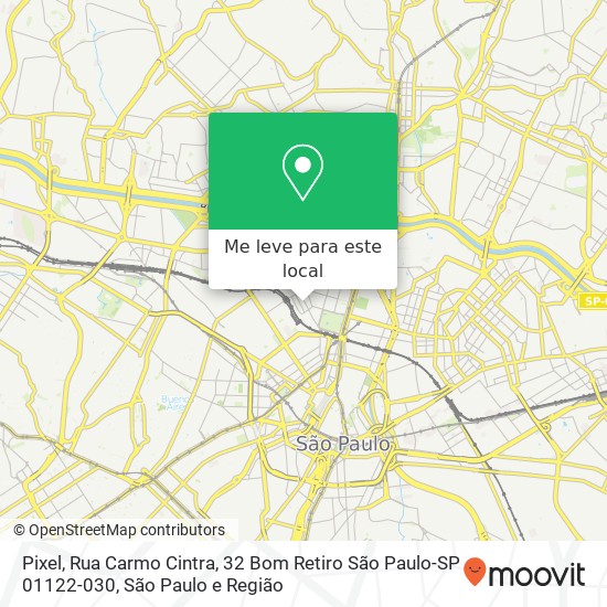 Pixel, Rua Carmo Cintra, 32 Bom Retiro São Paulo-SP 01122-030 mapa