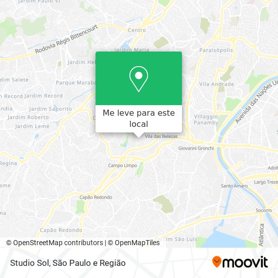 Studio Sol mapa