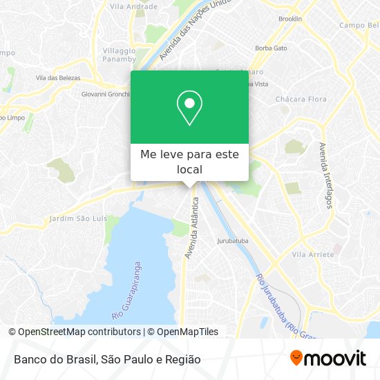 Banco do Brasil mapa