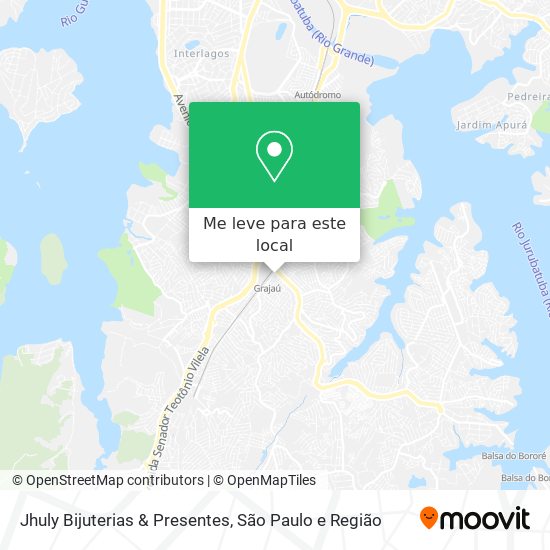 Jhuly Bijuterias & Presentes mapa