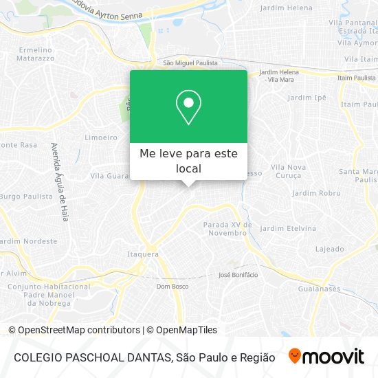 COLEGIO PASCHOAL DANTAS mapa