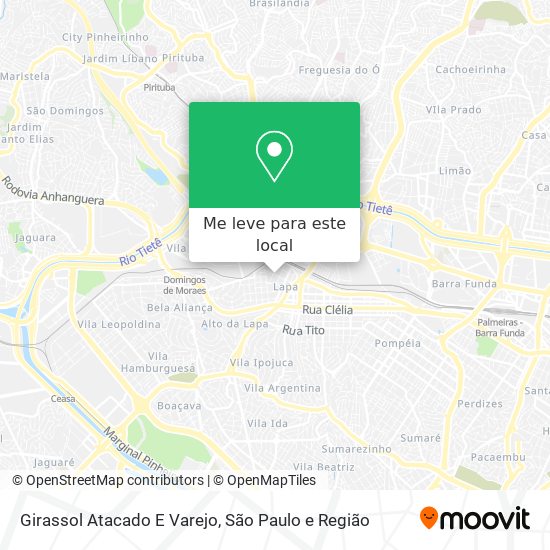 Girassol Atacado E Varejo mapa