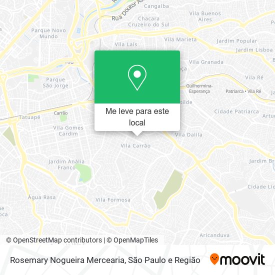 Rosemary Nogueira Mercearia mapa