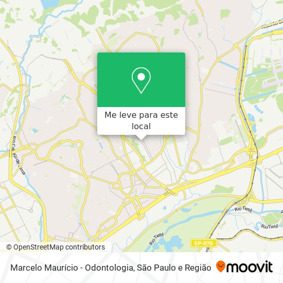 Marcelo Maurício - Odontologia mapa