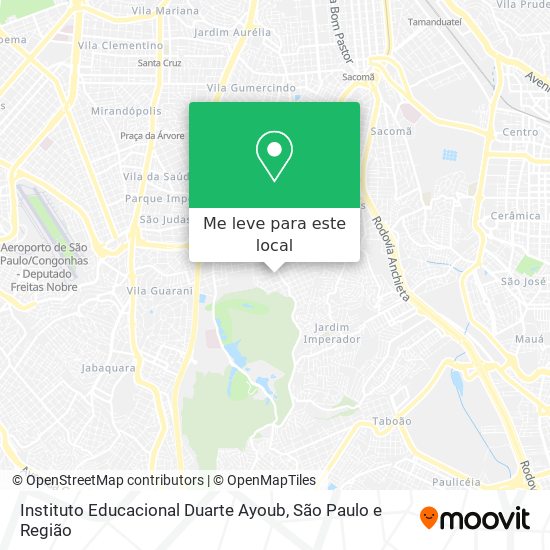 Instituto Educacional Duarte Ayoub mapa